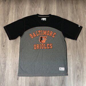 True Fan Baltimore Orioles Baseball Size Large Shirt Jersey Genuine Merchandise